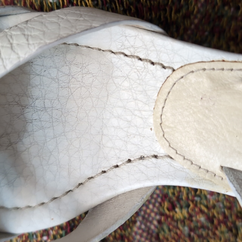 Prada Vintage White Sandals - Picture 6 of 12